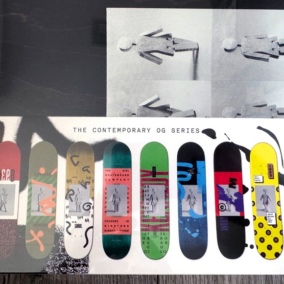 Girl Skateboards Rick McCrank Contemporary OG Series 8.37" Sealed Deck Rare NWT! - Picture 5 of 12